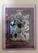2022 Panini Prizm - Quenton Nelson #124 Purple Ice Prizm /225 Colts 
