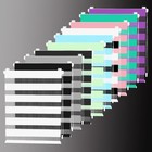 Zebrarollo, Doppelrollo, Rollo mit Klemmfix u. Wandmontage, Blickdicht