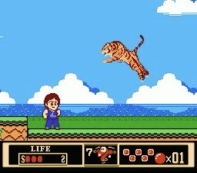 Jackie Chans Action Kung Fu Nintendo NES Cart Retro PAL 1991 #0570