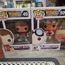 Back To The Future Funko Lot
