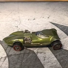 Hot Wheels Twinmill Redline Wheels 1969 Green Diecast Car