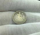 1857 SEATED LIBERTY DIME OLD U.S. TYPE COIN C353