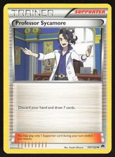 Pokemon Professor Sycamore Uncommon 107/122 XY - BREAKpoint LP