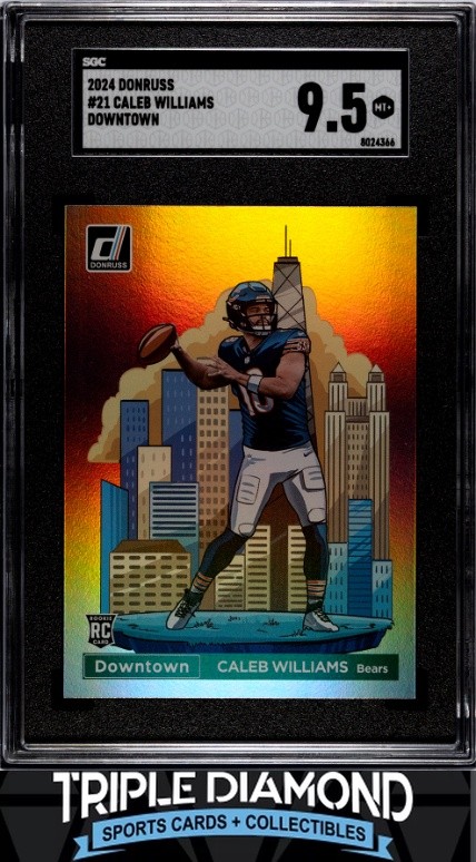 Caleb Williams Panini Donruss Downtown! #21 Base