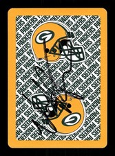 Davon House Autographed Green Bay Packers Logo Playing Card 3 of Hearts