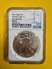 United States Mint 2021 American Eagle 1 oz Silver MS 70 NGC Early Releases