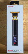 Earldom ET-HC05 Cordless Rechargeable USB T-Blade Hair Clipper Black/Gold