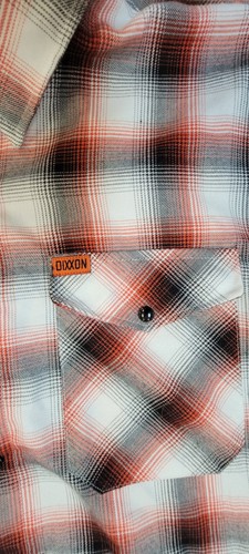 Dixxon Flannel 3xl The Eagle Snap Up Long Sleeve Rockabilly - Picture 8 of 9