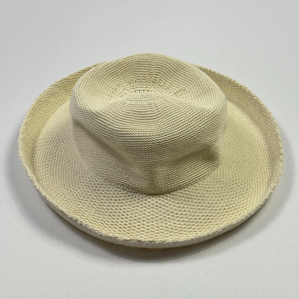 Sombrero Wallaroo Company Sol Ala Ancha Petite Victoria Mujer Pequeño Crema Viaje Foto 3 de 4