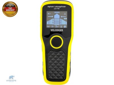WELDINGER Profi Leitungs- und Balkensucher LS710 (Leitungsfinder Ortungsgerät)