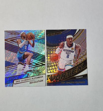 2024-25 Panini Revolution Shai Gilgeous-Alexander No. 8 & Vortex Insert No. 20