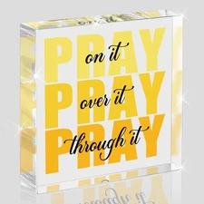 Yellow Room Decor, Inspirational Christian Gifts for Women, Yellow Dorm Bathr...