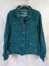 Cecil Cordsamt-Jacke petrolfarben Gr.L 40/42