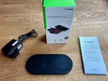 Belkin Dual Wireless Ladegerät 10W   2 Ladepads für iPhone & Galaxy