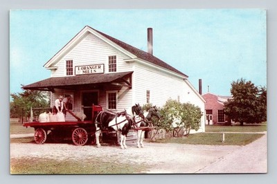 Loranger Mills Greenfield Village Dearborn Michigan Vintage Postcard
