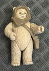Vintage Star Wars ROTJ Last 17 LUMAT Ewok Action Figure Quiver Hood Kenner 1984