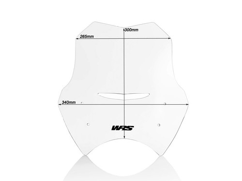 BULLE SPORT TRANSPARENT WRS POUR BMW R 1150 R - Photo 4/5