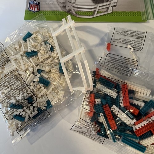 Miami Dolphins FOCO NFL BRXLZ Helmet 3D Block Set #118 - Foto 4 di 6