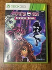 Monster High: New Ghoul in School (Xbox 360, 2015) CIB Complete and Tested