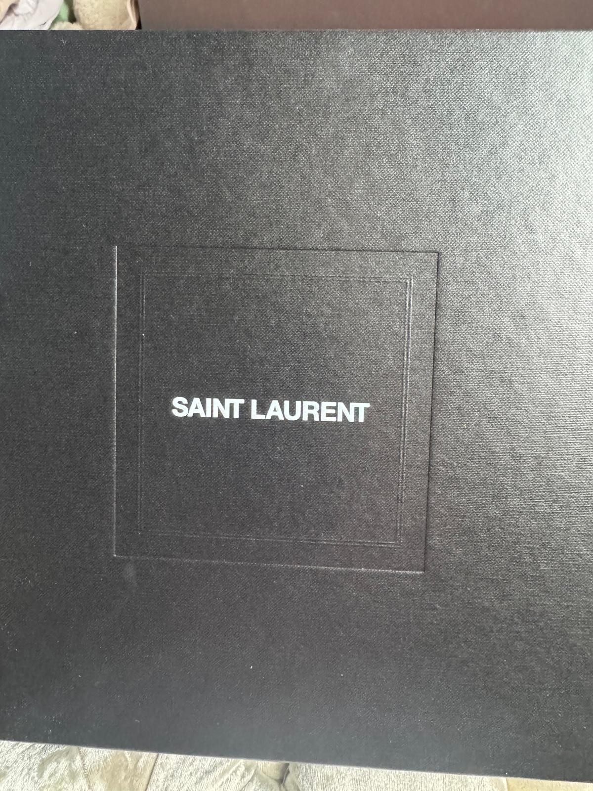 Borsa tote Saint Laurent nera Rive Droite nuova