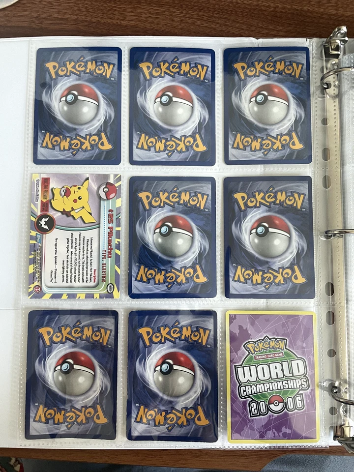 Pokemon TCG Vintage Card Binder Lot 1995-2008 Generations 1-4 - Image 2 of 4