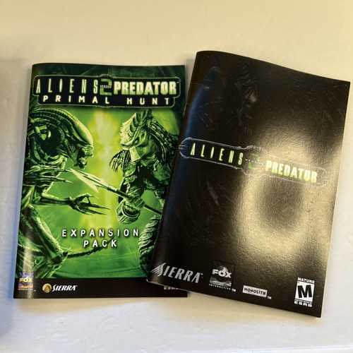 Aliens Vs Predator 2 Gold Edition & Primal Hunt Expansion Complete PC Sierra - Picture 6 of 7