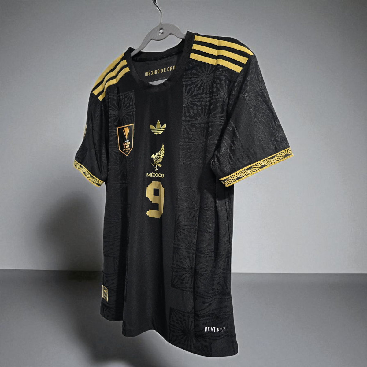 Mexico National Team - Gold Black 25 - S. GIMENEZ # 11 - 2XL (Run