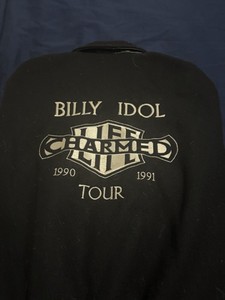 Billy Idol Charmed Life Tour Jacket Black 1990-1991 Rock & Pop