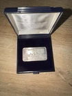 Heraeus 1 oz 999 Fine Silver Bar Hamburg Mint in Display Box Precious Metal