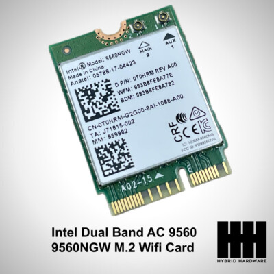 Intel Dual Band AC 9560 9560NGW NGFF 1.73Gbps BT5.0 R0L5 M.2 Wifi Card ...