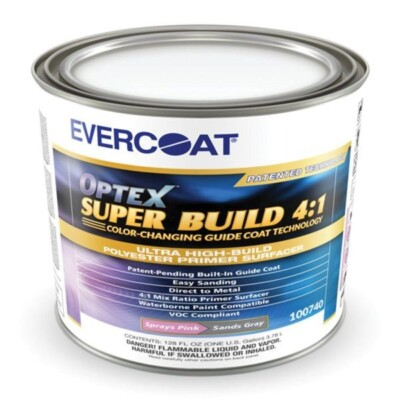 #ad Optex Super Build 4:1 Polyester Primer Surfacer Gallon FIB 740 $149.99