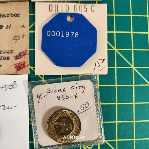 20, Different Vintage Mixed Transit Token Lot. See Photos. Our B1106 - Picture 13 of 13