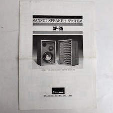 Used Sansui SP-35 Loudspeakers for Sale | HifiShark.com