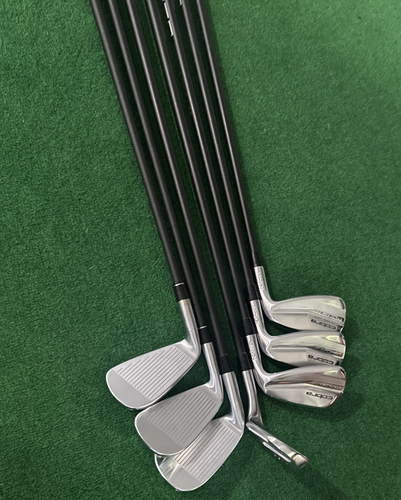 Cobra Forged TEC / TEC X Iron Set Stiff 6x, 6-GW Graphite Project X Excellent - Picture 4 of 12