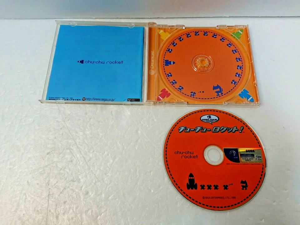 Chu Chu Rocket Dreamcast Sega DC Japan manual  - Image 3 of 4