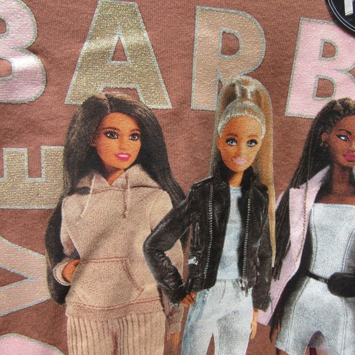 Barbie Hybrid Love Hope Unity Girls Long Sleeve T-shirt 14/16 - Picture 3 of 10
