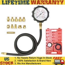 TU-11A Transmission Engine Oil Pressure Tester Kit Gauge 500 PSI for Car Truck