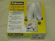 Two New FELLOWES PREMIUM CPU STAND 91781 NIB