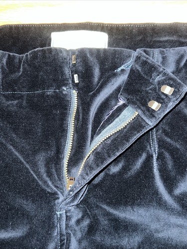 Free People Gr. 28 schwarze Samt Schlaghose Hose 61855-16515125 - Bild 5 von 9