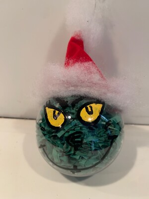 HANDMADE how the grinch stole christmas ornament