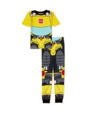 NWT 2-Piece Size 4 Boys Transformers Minecraft Short Sleeve Pajamas 4T 5T