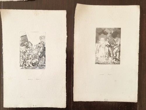 LA HENRIADE, suite de 10 gravures acier 19 ème (16 x 23cm) - Picture 4 of 6