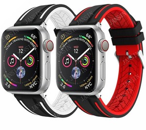 Deporte Banda Para Apple Watch Serie 5 4 3 2 1 Correa De Silicona Para  iWatch Co | eBay