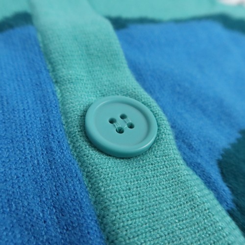 Studio Ghibli Spirited Away Cardigan Adult Extra Large Blue Haku Chihiro Sweater - Picture 11 of 24