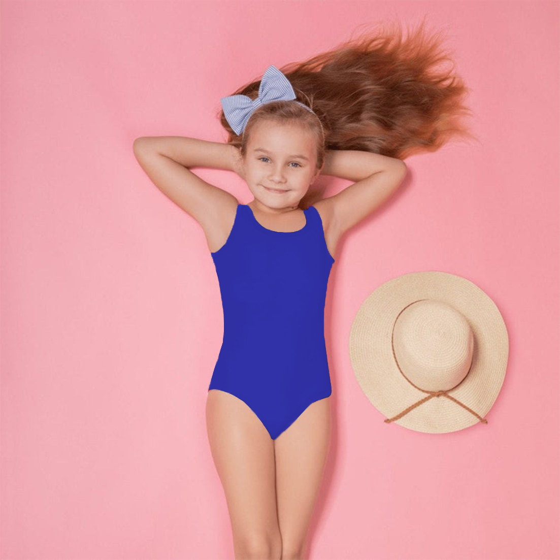 Image 8 - Girls Endurance Swimsuit Swimming Lesson Costume Swimwear Ages 5-13 New