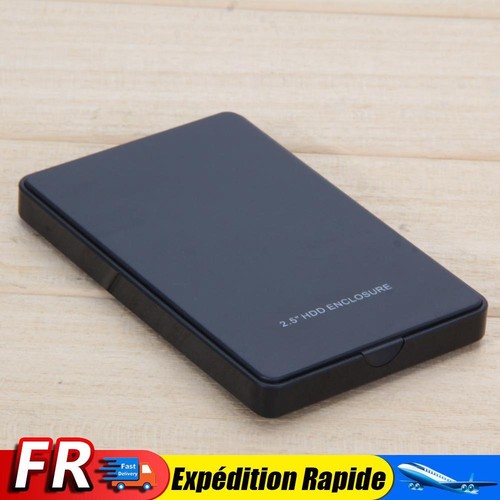 Boîtier externe pour disque dur USB 2.0 SATA Hd 2,5 pouces