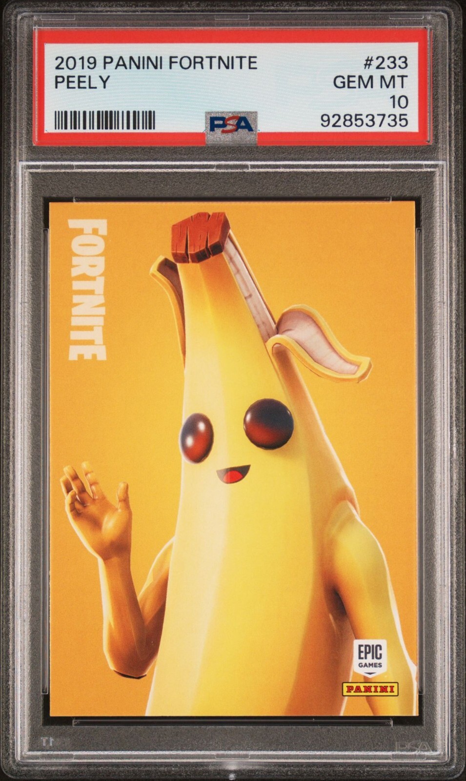 2019 Panini Fortnite Series 1 #233 Peely USA PSA 10
