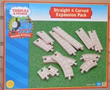 Thomas & Friends Wood Track - Straight & Curved Expansion Pack 99929 LC NEW