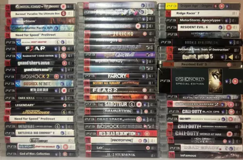 Sony Playstation 3 PS3 - Various Titles - Multi Listing - PAL - Hours of Play