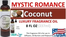 Aromar Mystic Romance Premium Luxury Fragrance Oil 237mL/ 8 oz (Coconut)